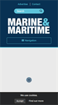 Mobile Screenshot of marineandmaritime.com